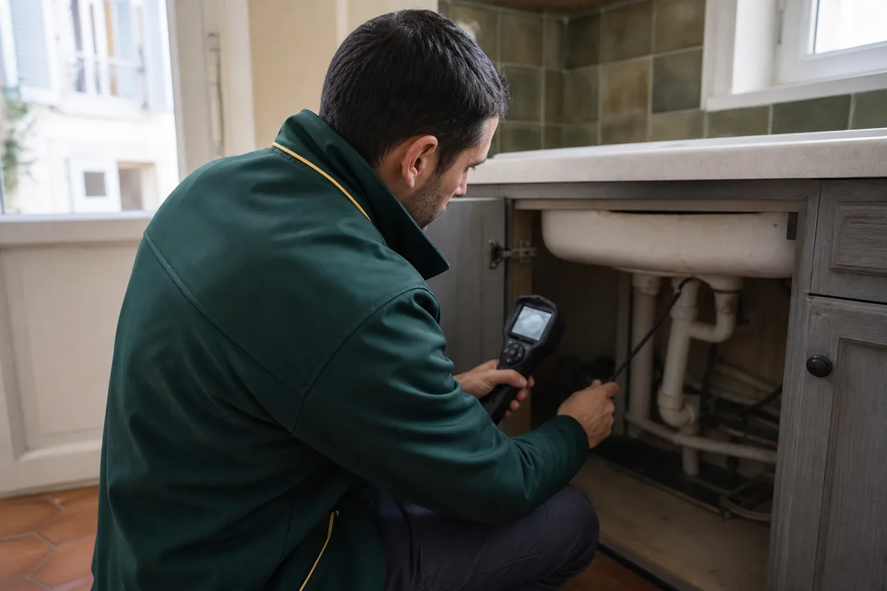 Canalisations à Anglet : inspection avant achat