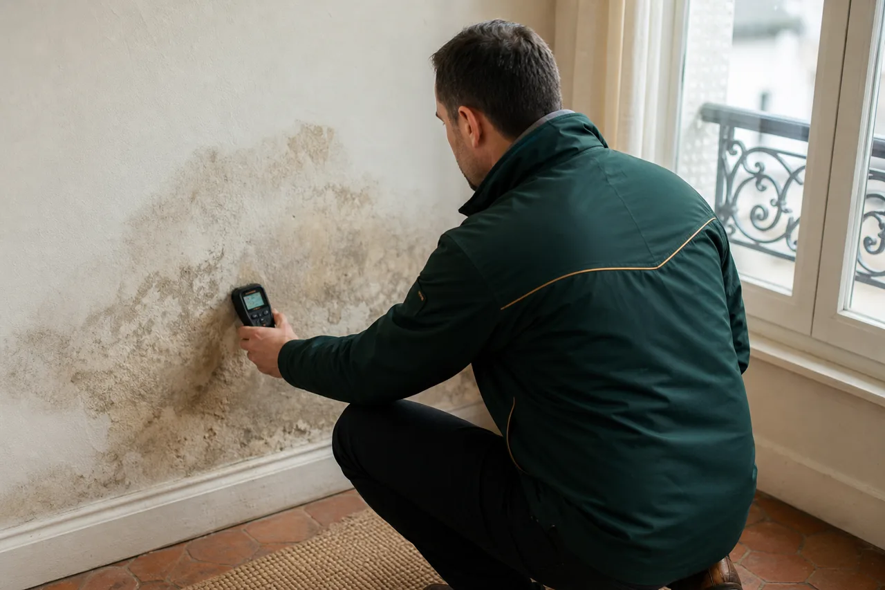 Expert en bâtiment et humidité avant achat