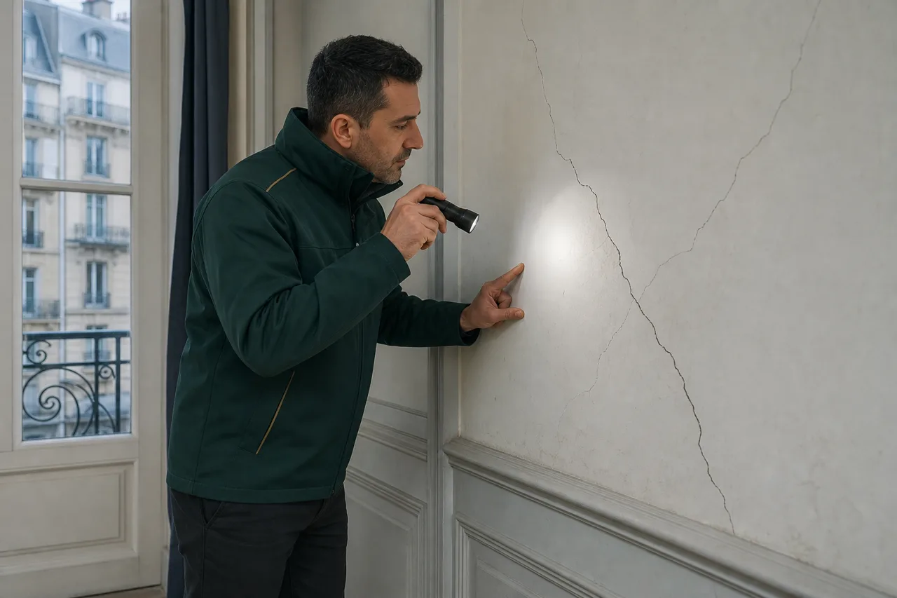 Expert en bâtiment à Amnéville et fissures avant achat
