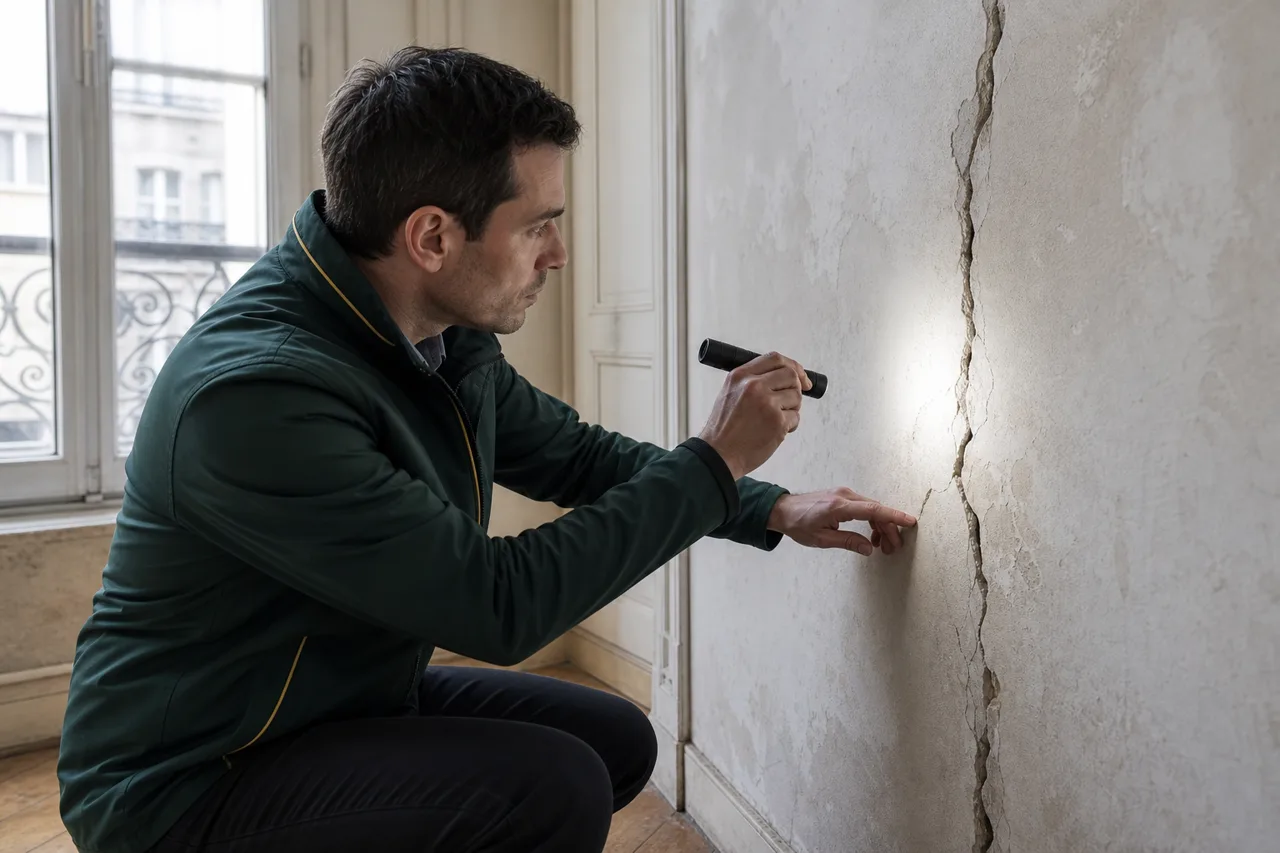 Expert en bâtiment à Brive-la-Gaillarde et fissures avant achat