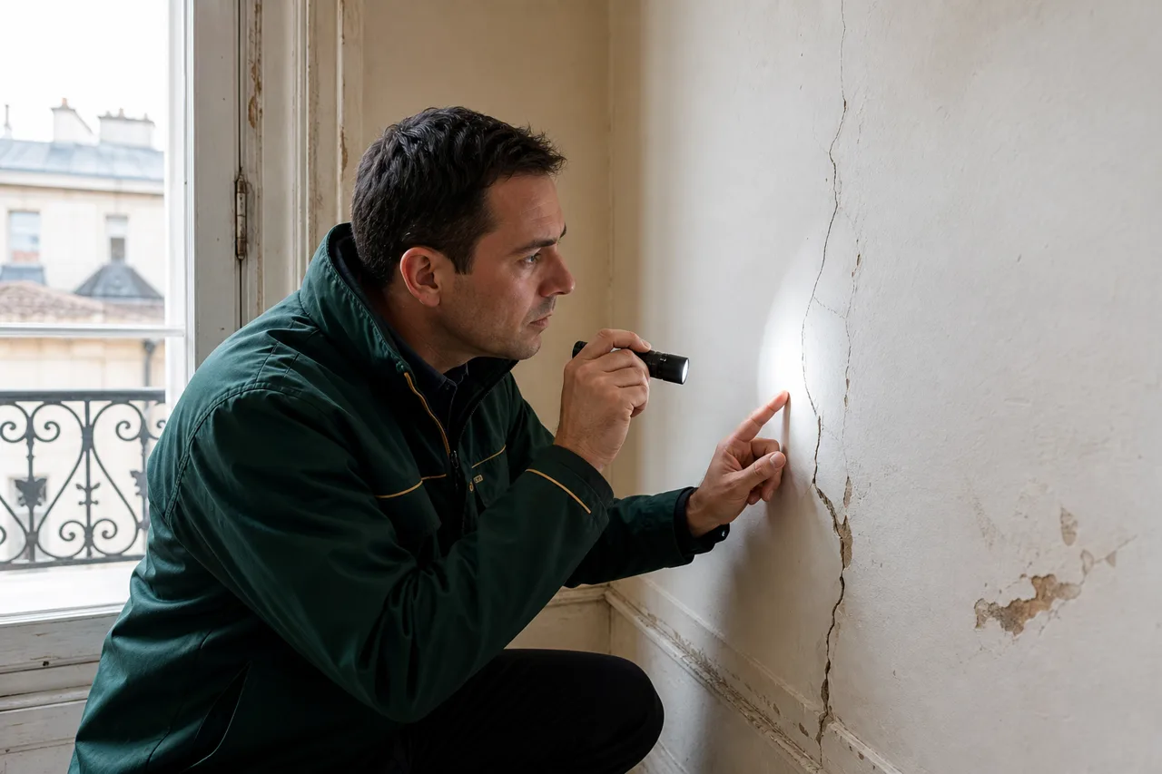 Microfissures : que doit en dire un expert en bâtiment ?
