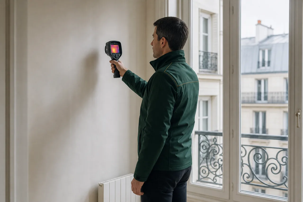 Ponts thermiques : ce que montre la thermographie