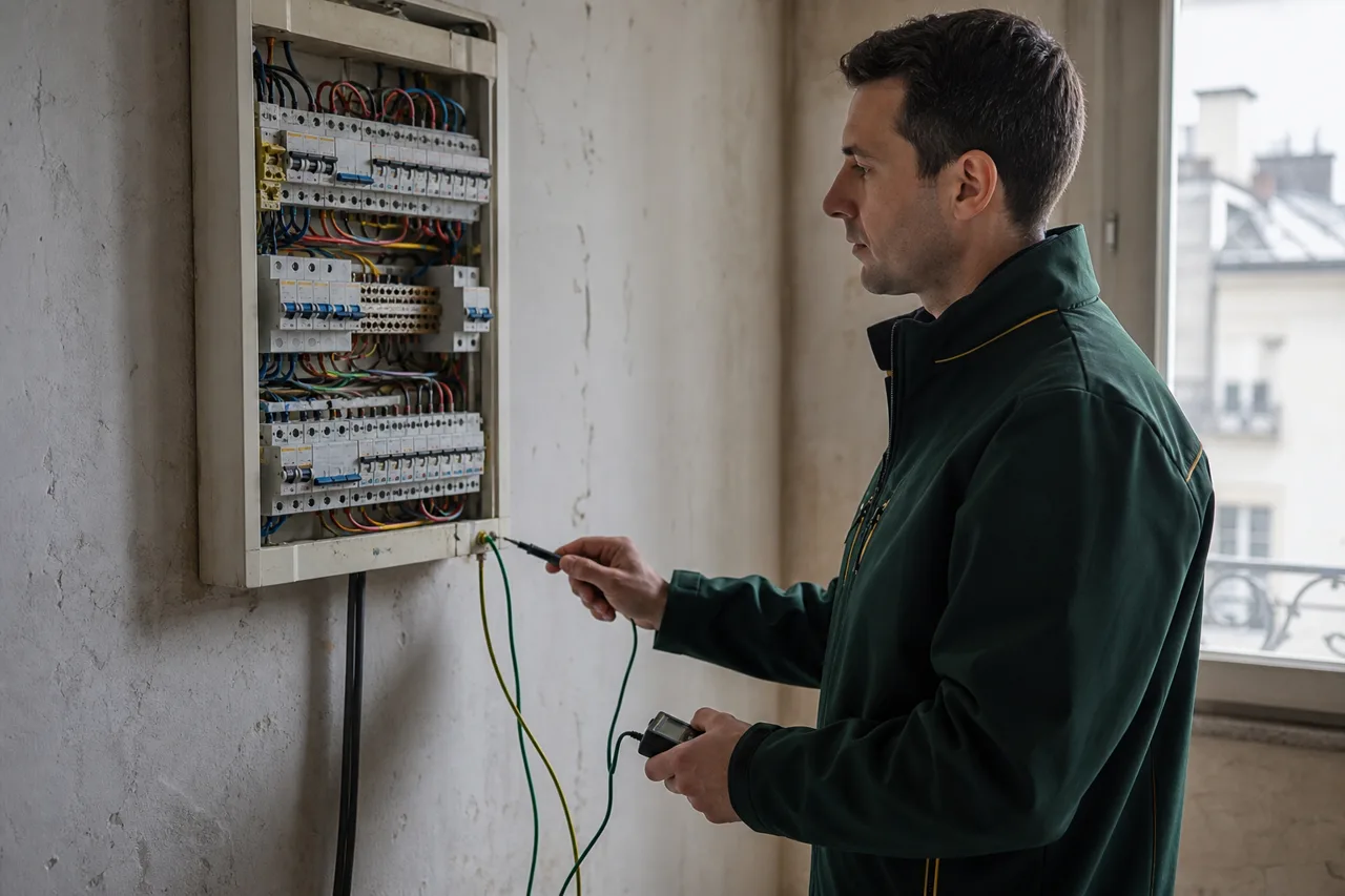 Expert en bâtiment pour une maison des années 1970 et électricité
