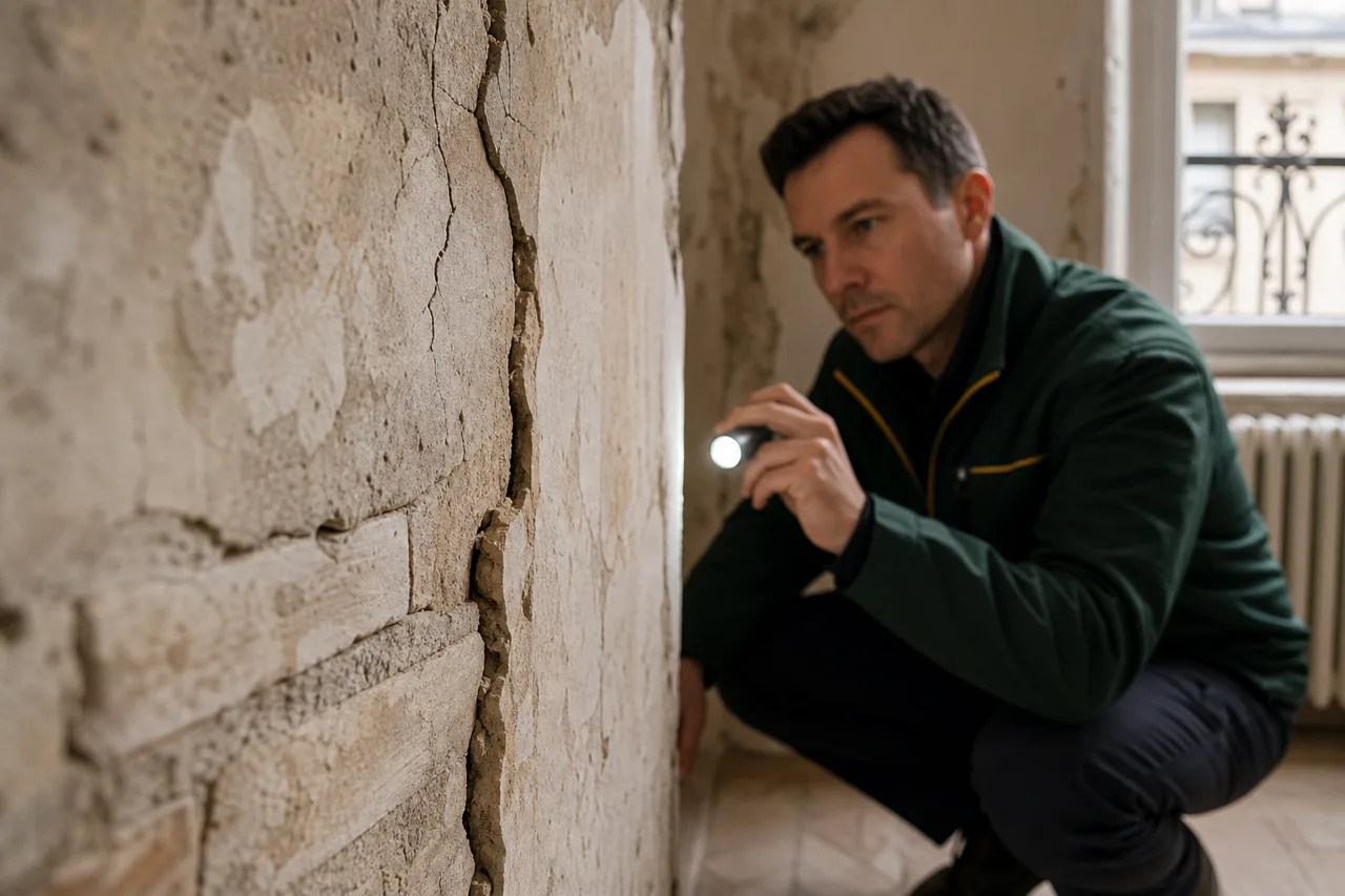 Expert en bâtiment à Auxerre et fissures avant achat