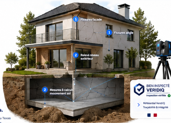 Maison, fondations et relevé laser VQ-SOL